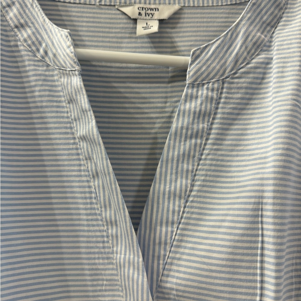 Crown & Ivy - size L - worn once and dry cleaned. Super cute.
